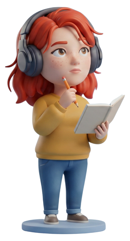 Perfil de locutora em destaque da Pontocom Áudio